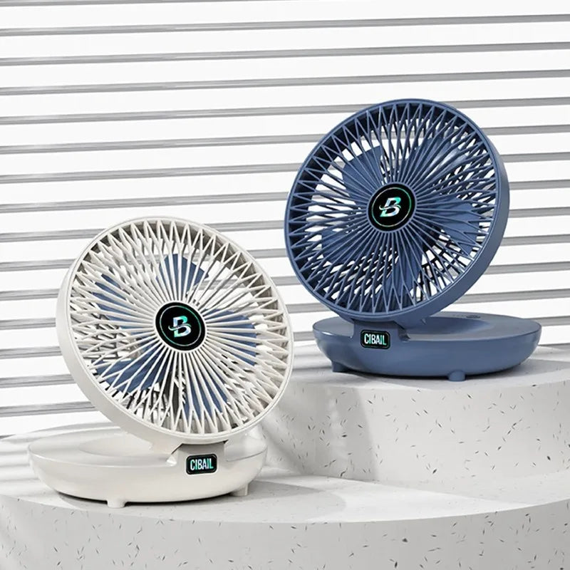 Fans, Portable Deformable Fan USB Rechargeable Quiet Pocket Cooling for Office Outdoor Home Travel Folding Small Hand Fan