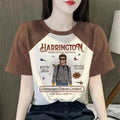 Steve Harrington Top Tees Women Upside Down University Harajuku Hawkins  Hip Hop Graphic Colorful Shirt Classic T-Shirts