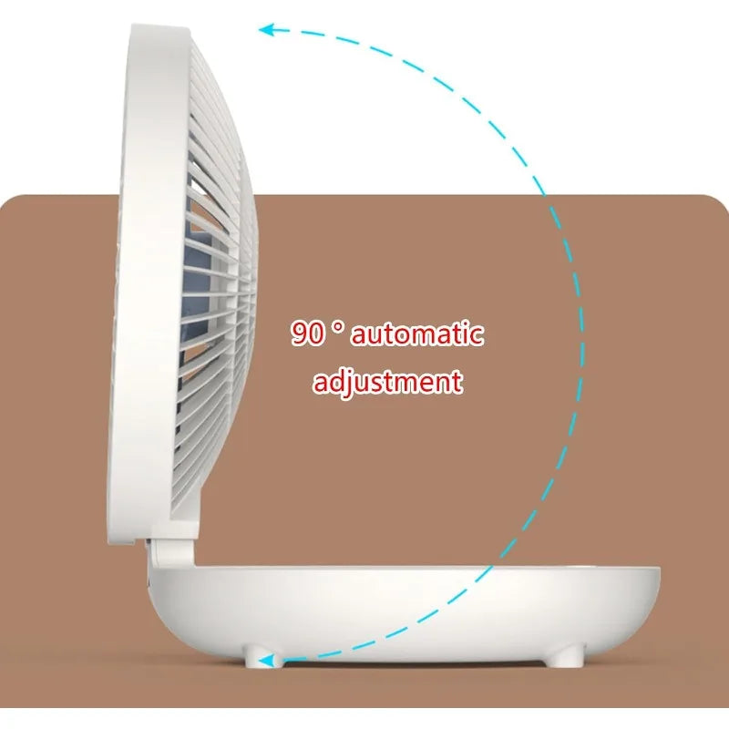Fans, Portable Deformable Fan USB Rechargeable Quiet Pocket Cooling for Office Outdoor Home Travel Folding Small Hand Fan
